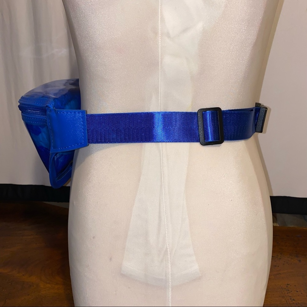 Blue see-through Fannypack - Picture 4 of 5